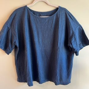 ✨Sold✨ Eileen Fisher 100% organic linen top